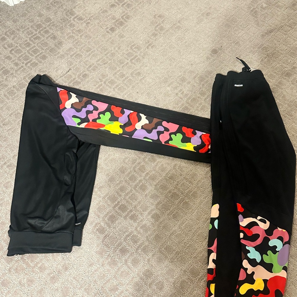 adidas Kids Multicolor Camouflage Joggers